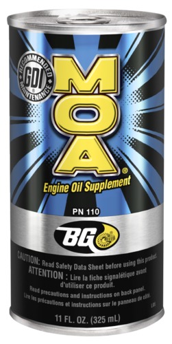 BG MOA engine additive - CarScope Repair & Diagnosis